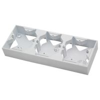 Puszka instalacyjna do serii Sonata potrójna, biała, Sonata | PNP-3R/00 Ospel