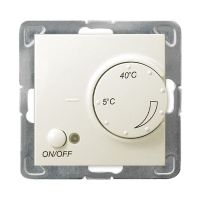 Regulator temperatury z czujnikiem podpodłogowym RTP-1Y/m/27 ecru, Impresja | RTP-1Y/m/27 Ospel