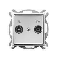 Gniazdo R-TV końcowe GPA-UK/m/00 białe, Aria | GPA-UK/m/00 Ospel