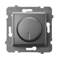 Ściemniacz uniwersalny do obciążenia żarowego, halogenowego oraz LED ŁP-8UL2/m/70 seria Aria SZARY M | ŁP-8UL2/m/70 Ospel