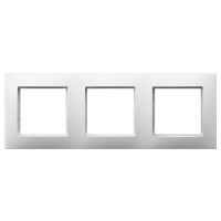 Ramka potrójna, biały, Aria | R-3U/00 Ospel