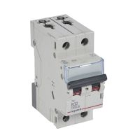 Wyłącznik nadprądowy S 302 2P B 32A 6000A serii TX3 | 403390 Legrand