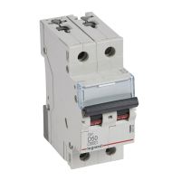 Wyłącznik nadprądowy S302 2P D 50A 6kA serii TX3 | 403743 Legrand