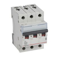 Wyłącznik nadprądowy S303 3P D 20A 6kA serii TX3 | 403756 Legrand