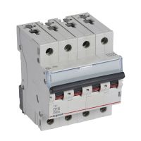 Wyłącznik nadprądowy S 304 4P D 16A 6000A serii TX3 | 403772 Legrand