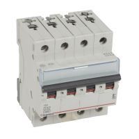 Wyłącznik nadprądowy S 304 4P D 32A 6000A serii TX3 | 403775 Legrand