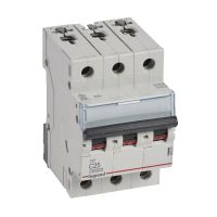 Wyłącznik nadprądowy S313 3P C 25A 10kA serii TX3 | 404224 Legrand