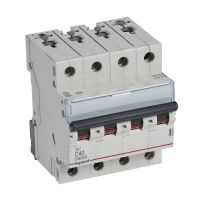 Wyłącznik nadprądowy S314 4P C 40A 10kA serii TX3 | 404260 Legrand