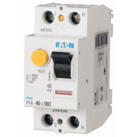 Wyłącznik różnicowoprądowy 2P 40A 30mA typ A, PF6-40/2/003-A | 112924 Eaton