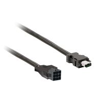 Kabel zasilający serwosilnik BCH16, 4G0.75, 3M, ekranowany | VW3M5A11R03S Schneider Electric