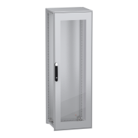 Obudowa modułowa stojąca, PanelSeT SFN, stal dekarbonizowana drzwi transparentne 1800x600x500mm IP55 | NSYSFN18650T Schneider Electric