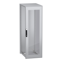 Obudowa modułowa stojąca, PanelSeT SFN, stal dekarbonizowana drzwi transparentne 1800x600x800mm IP55 | NSYSFN18680T Schneider Electric