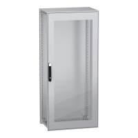 Obudowa modułowa stojąca, PanelSeT SFN, stal dekarbonizowana drzwi transparentne 1800x800x500mm IP55 | NSYSFN18850T Schneider Electric