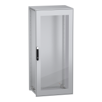 Obudowa modułowa stojąca, PanelSeT SFN, stal dekarbonizowana drzwi transparentne 1800x800x600mm IP55 | NSYSFN18860T Schneider Electric