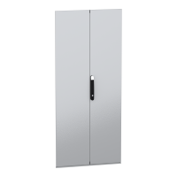 Drzwi pełne podwójne, PanelSeT SFN, Special SM, do obudowy H1800 W800mm | NSYSFND1882D Schneider Electric