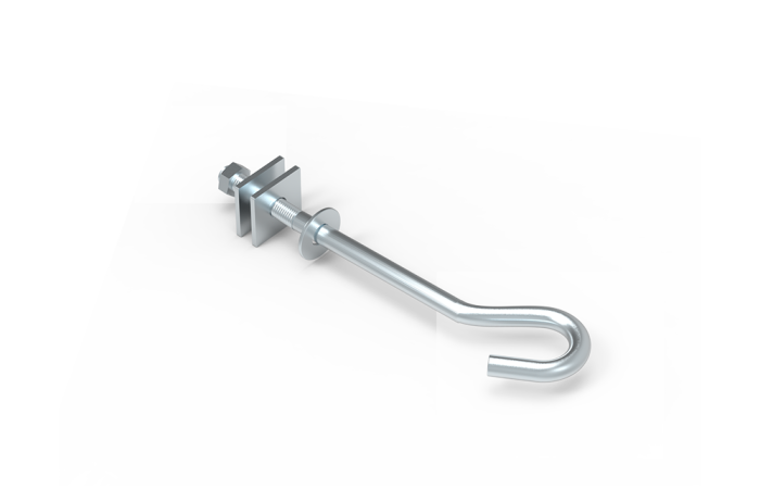 Śruba hakowa M16x255, 75.4 OC | 97500501 Elko-Bis