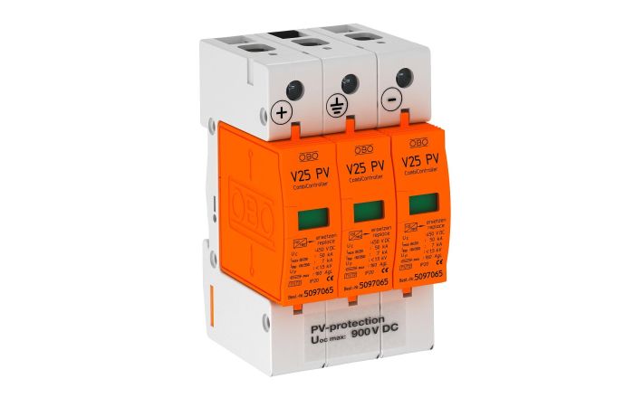 Ogranicznik przepięć 900V DC V25-B+C 3-PH900 | 5097447 Obo Bettermann