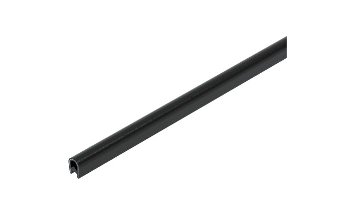 Osłona krawędzi blach do blach, PVC, czarny KSB 4 PVC (10m) | 6072895 Obo Bettermann
