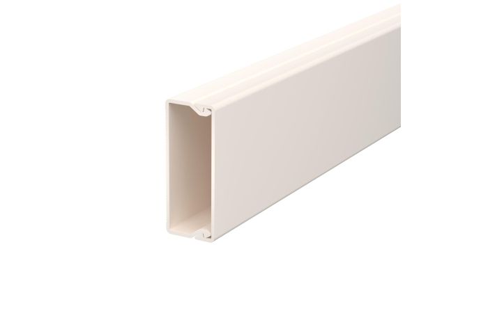Kanał ścienny i sufitowy z perforacją dna 20x50, PVC, czysta biel, 9010 WDK20050RW (2m) | 6168736 Obo Bettermann