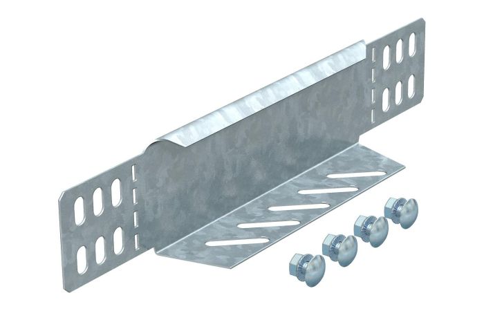 Kątownik redukcyjny/końcówka do korytka kablowego 60x200, St, FS RWEB 620 FS | 7109202 Obo Bettermann