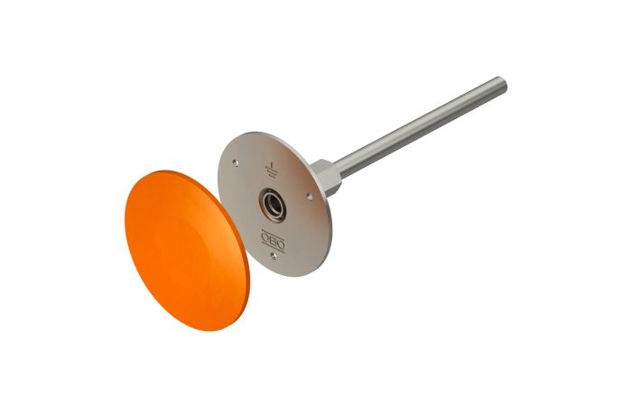 Punkt stały uziemienia z podwójnym gwintem M10/M12, V4A, 1.4404 205 DG L180 V4A | 5420022 Obo Bettermann
