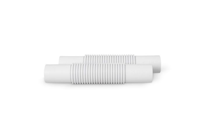 Złączka giętka kompensacyjna do rur ZCL 32 samogasnąca, PVC, biała (50szt) | 10635 TT Plast