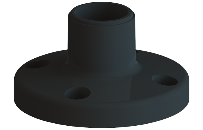 Stopa do montażu kolumny sygn. 50mm, na cokole, tworzywo | 8WD4208-0DE Siemens