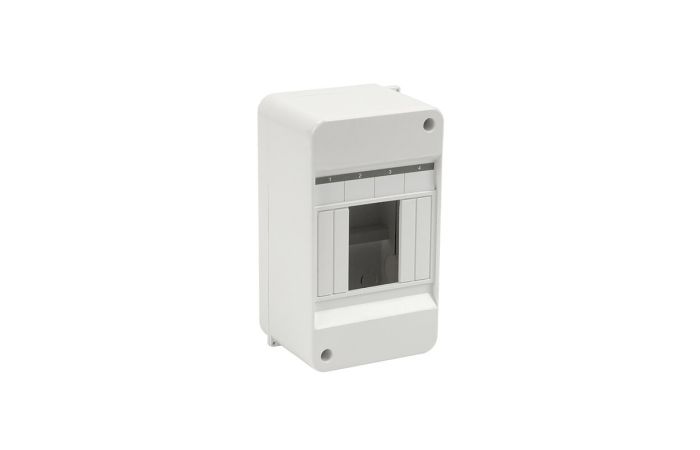Rozdzielnica n/t RNO 4 IP30 140x80x67mm, biała | 5.4 Elektro-Plast Opat&oacute;wek