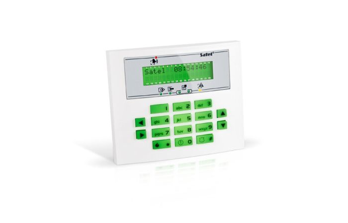 Manipulator LCD typ S, zielone podświetlenie, INT-KLCDS-GR | INT-KLCDS-GR Satel