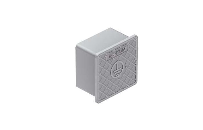 Skrzynka probiercza na elewację 150x150x100mm Typu AN-60A/S | G645516 An-kom