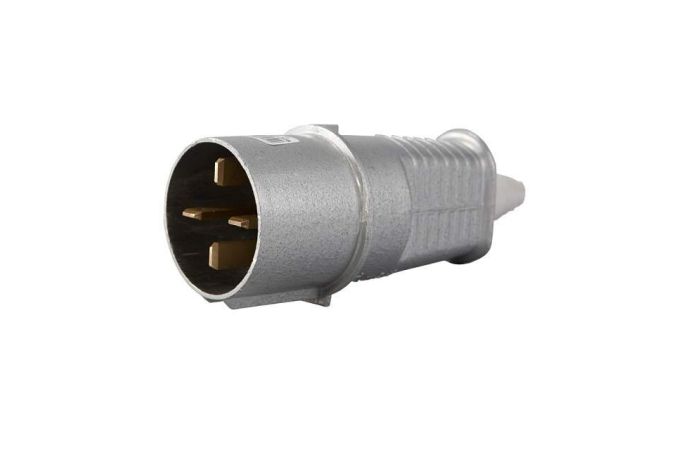 Wtyczka przenośna w obudowie metalowej 63A 3P+Z 500V IP44 | 3162-326 Polam - Nakło
