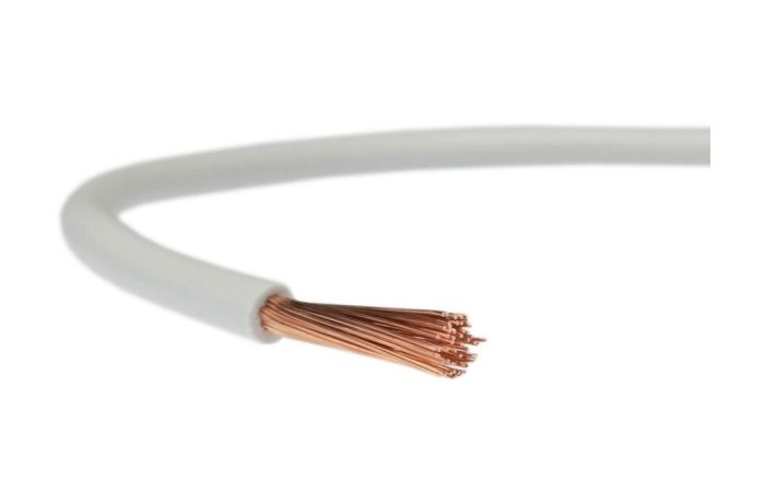 Przewód instalacyjny H05V-K (LGY) 0,5 300/500V biały /100m/ KRĄŻEK | 5907702813325 EK Elektrokabel