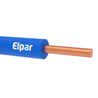 Przewód instalacyjny H05V-U (DY) 0,5 300/500V, niebieski KRĄŻEK | 5901854404080 Elpar