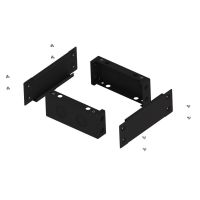 Cokół o wysokości 100 mm RAL9005 do obudów LXN250 o szerokości 1 (300) PHN1 D2.5-W1 | 001336932 Eti