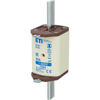 Wkładka bezpiecznikowa (topikowa) NH2C/I 50A gG 400V zwłoczna / Zaczepy izolowane | 004195111 Eti