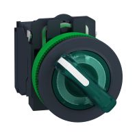 PŁASKI ZIELONY PRZEŁPIÓR 2POZ 24 1NO 1NC | XB5FK123B5 Schneider Electric