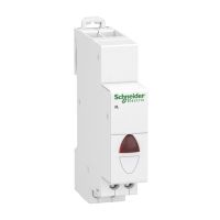Lampka wskaźnika pojedyncza iIL czerwona 12–48VAC/DC, czerwona, Acti 9 | A9E18330 Schneider Electric