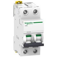 Wyłącznik nadprądowy Acti9 iC60L-B1-2 B 1A 2-biegunowy | A9F93201 Schneider Electric