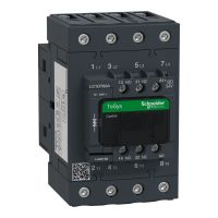 Stycznik mocy TeSys D 60A 4P 18,5KW 24V DC 1NO 1NC AC-1 zaciski EVK skrzynkowe | LC1DT60ABD Schneider Electric