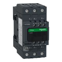 Stycznik mocy TeSys D 40A 3P 18,5KW 48V AC 1NO 1NC AC-3/AC-3e zaciski EVK skrzynkowe | LC1D40AE7 Schneider Electric