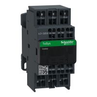 Stycznik mocy TeSys D 25A 3P 11KW 230V AC 1NO 1NC AC-3 zaciski sprężynowe | LC1D253P7 Schneider Electric