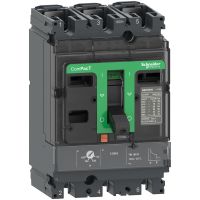 Wyłącznik mocy ComPacT NSX100B, 3P, 63A, 25kA, wyzwalacz termomagnetyczny TMD, ComPacT NSX  | C10B3TM063 Schneider Electric