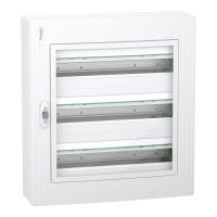 Rozdzielnica modułowa natynkowa 3x24 IP40, IK09 drzwi przezroczyste, PrismaSeT XS PSXS-3-24-NT-P | LVSXR324 Schneider Electric
