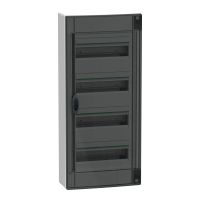Rozdzielnica modułowa natynkowa 4x13 IP40, IK09 drzwi przezroczyste, PrismaSeT XS PSXS-4-13-NT-P | LVSXR413 Schneider Electric