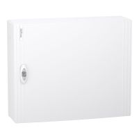 Rozdzielnica modułowa natynkowa 2x24 IP40, IK09 drzwi białe, PrismaSeT XS PSXS-2-24-NT-B | LVSXQ224 Schneider Electric