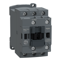 Stycznik mocy TeSys Easy 9A 3P 4kW 24V DC 1NO AC-3 | LC1E0910BD Schneider Electric