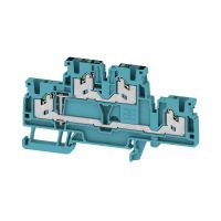 Złączka szynowa przelotowa S2T 2.5 VL BL | 2902440000 Weidmuller