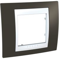 Ramka pojedyncza umbra kakaowa, Unica | MGU6.002.871 Schneider Electric