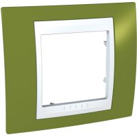 Ramka pojedyncza zieleń pistacjowa, Unica | MGU6.002.866 Schneider Electric