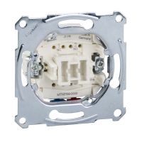 Mechanizm przycisku schodowego 1-biegunowy p/t 10A AC 250 bez śrub, Merten | MTN3156-0000 Schneider Electric